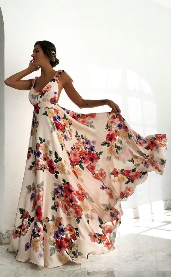 Floral Prom Dresses Evening Dresses cg8036