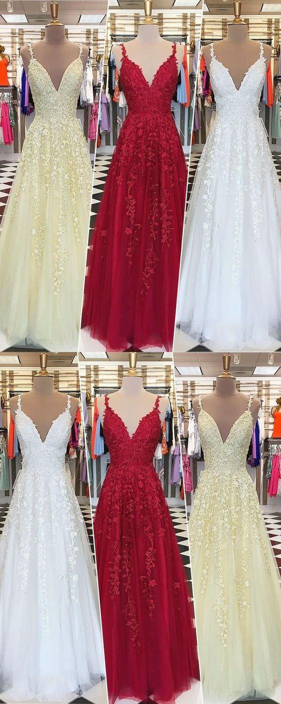 cheap lace long prom dresses, formal a line prom gowns, pretty evening party dresses for teens cg8124