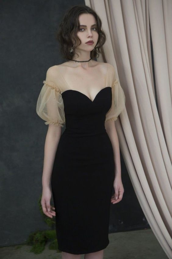Little Black Dress prom Dress cg8205