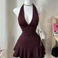 elegant simple short party dress homecoming evening dress      cg25311