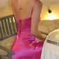 Spaghetti Straps Simple Long Prom Dress Formal Party Dress      cg25204