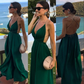 A-line Straps Green Prom Dress, Sexy Prom Dress   cg14802