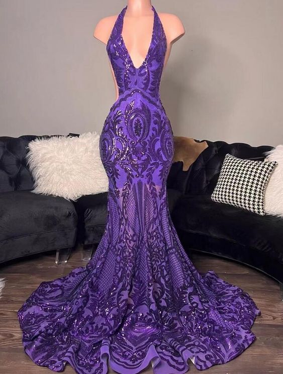 purple prom dresses, lace prom dresses, sparkly prom dresses, arabic evening dresses, mermaid evening dresses     cg24876