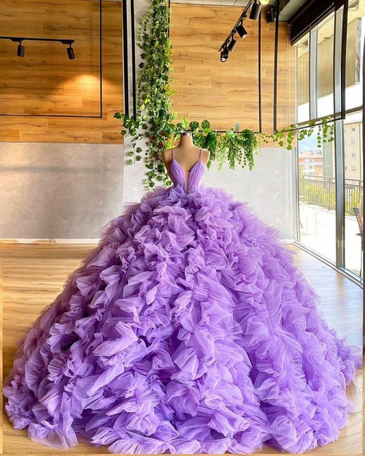 Ball Gown Purple Prom Dress, Graduation Party Dresses, Prom Dresses For Teens    cg24849