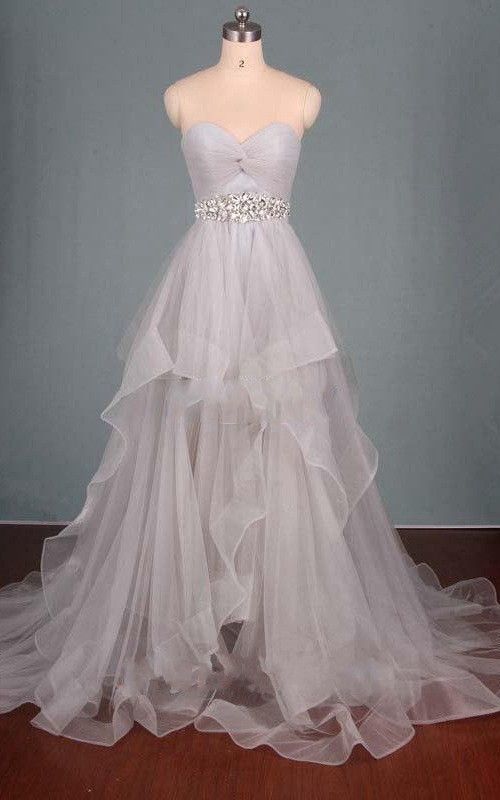 Charming Sweetheart Prom Dress, Tulle Ball Gown    cg10741
