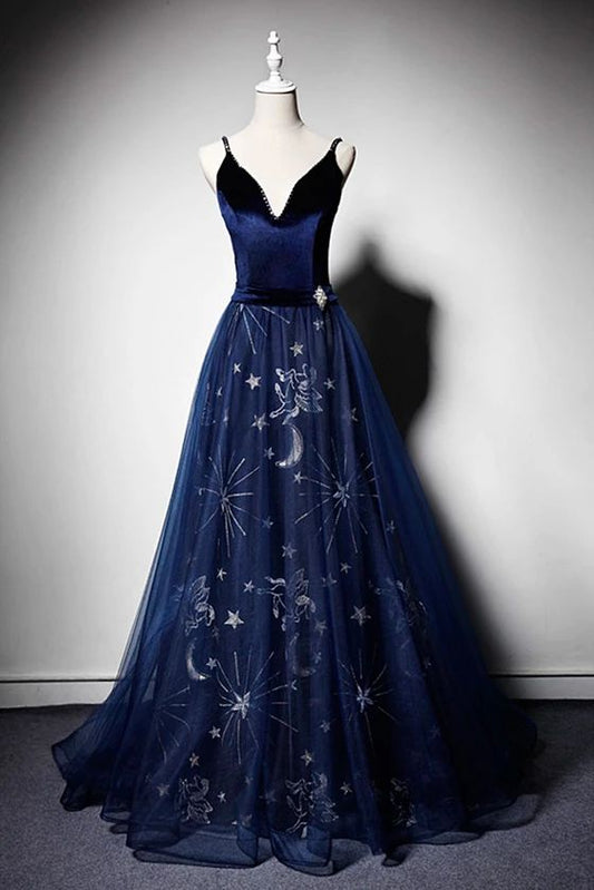 Sexy navy Prom Dress evening dress   cg11057