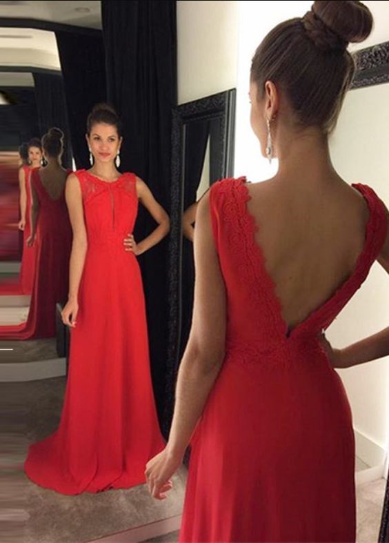 Charming Prom Dress,Red Prom Dress   cg11530