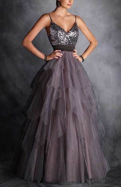 New Style Spaghetti Straps Prom Dress cg1703