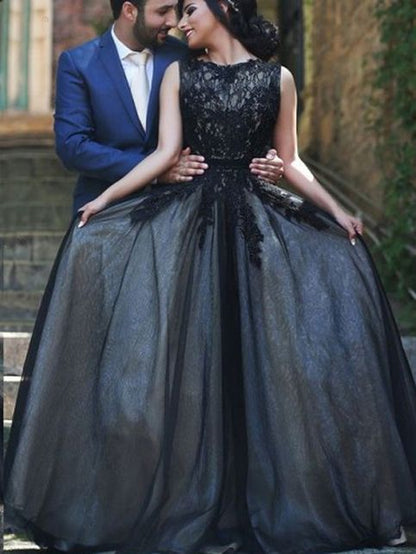 A-Line Real Made Prom Dress, Charming Formal Dresses,Black Evening Dresses  cg1827