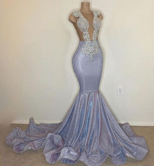 sequins prom dresses, mermaid prom dresses, sparkly prom dresses    cg19250