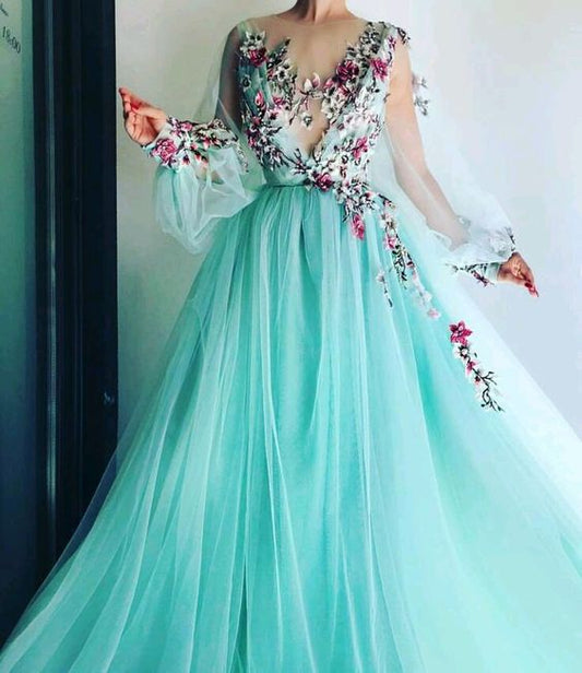 custom evening prom dresses Sexy See Through prom Dresses   cg19718