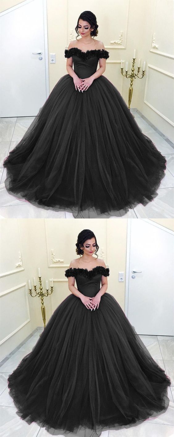 Tulle Ball Gown off shoulder prom quinceanera dresses cg2209