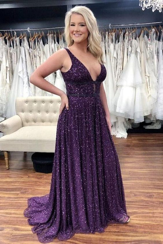 Sexy Sparkly Long Prom Dresses,Graduation School Party Dress     cg22678