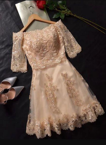 Cute Lace and Tulle Short Junior Homecoming Dress       cg22861