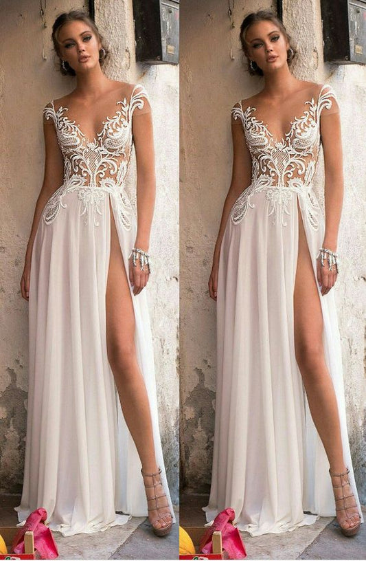 A-line Evenin Dresses,  A-line/Princess Evening Dresses, A line Long prom Dresses cg3120