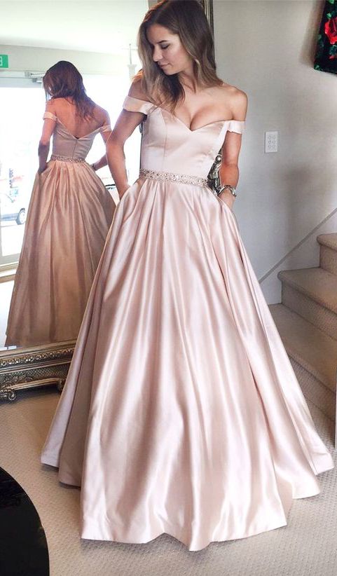 Off the Shoulder Prom Dresses,Long Party Dress,Graduation Prom Dresses cg3204