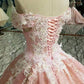Off The Shoulder Luxury Long Train Lace Beaded Crystals Bow Wedding Dresses 2020 Bridal prom Dress  cg3295