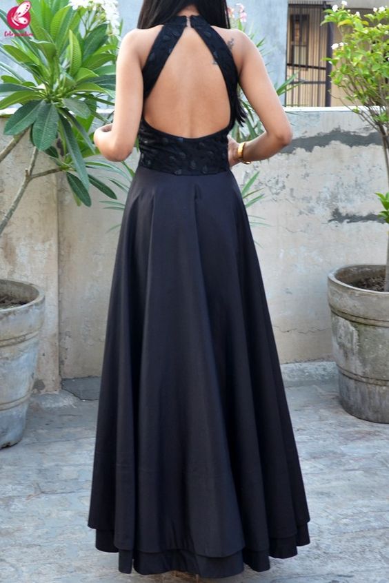 2019 Popular black Long Prom Dress Sexy Evening Party Dress cg3591
