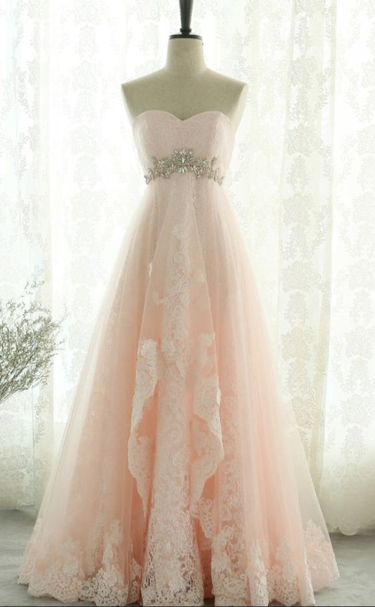 Charming Prom Dress, Elegant Tulle Appliques Prom Dresses cg3699