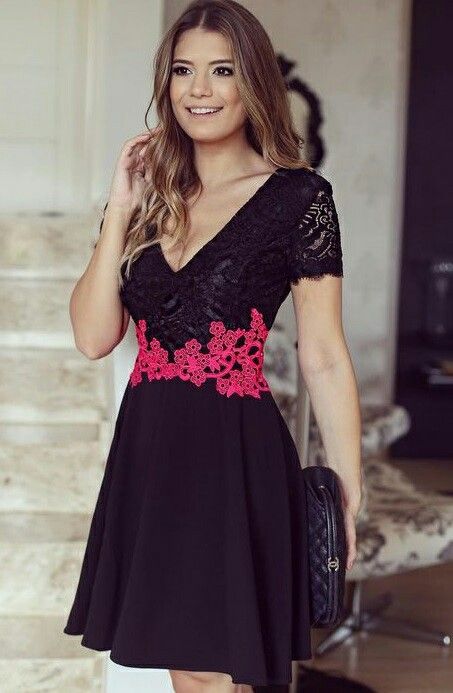 Custom-madeDance Dress , black homecoming dress  cg3902