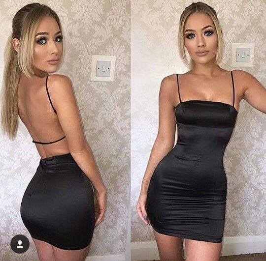 Sexy Black Homecoming Dress, Spaghetti Straps Backless Short Homecoming Dress  cg4252