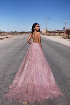 rose gold shinny prom dress cg4357