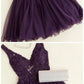 Purple homecoming dress  cg4611