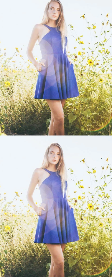 Blue short party dress, cute blue homecoming dress cg4994