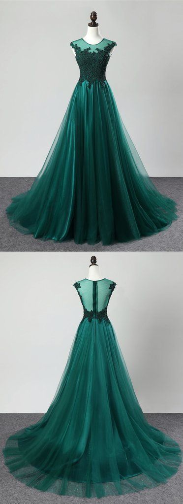 dark Green New Arrival A-Line Prom Dress cg5087