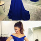 Royal blue bridesmaid dresses mermaid formal gowns cg5107