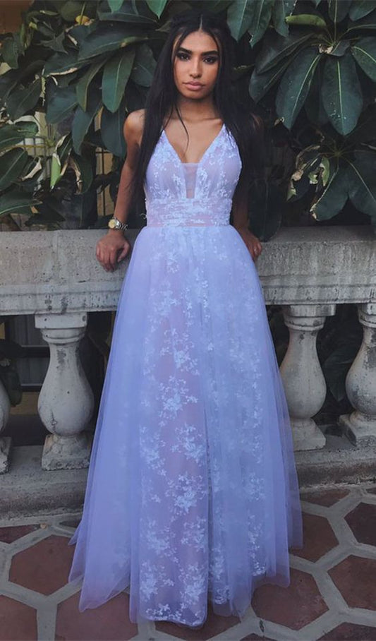 long prom dresses,lace prom dresses,tulle prom dresses,simple prom dresses cg5251