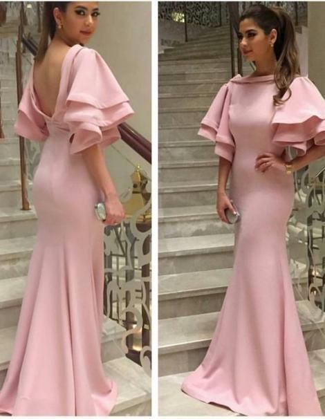 long Prom Dress,pink Prom Dress ,Satin Prom dress cg5268
