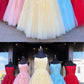 Backless Yellow Pink Blue Red Burgundy Lace Prom Dresses, Backless Lace Formal Evening Bridesmaid Dresses  cg5871