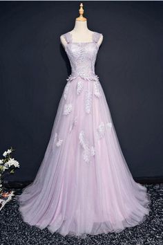 Pink A Line Brush Train Sleeveless Layers Tulle Lace Up Prom Dress,Party Dress  cg6092