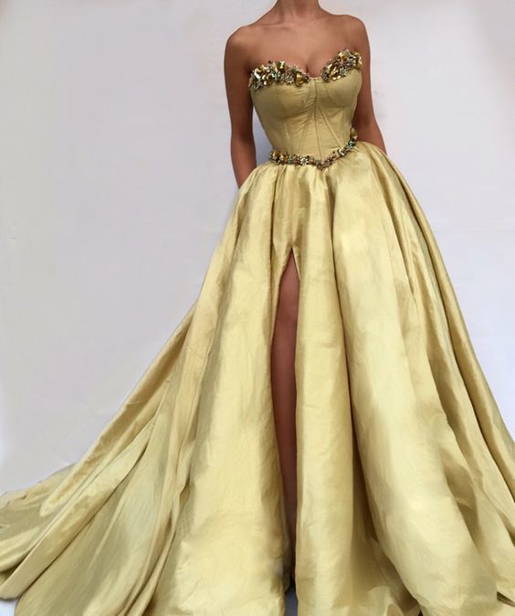 Golden Miriam Gown prom dress  cg6110