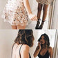 A-line Straps Short/Mini Dress Sequins Dresses Short Homecoming Dress cg68