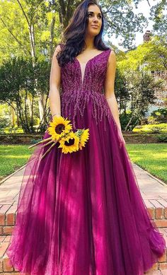 pretty purple long prom dresses, luxury beading prom gowns, fashion graduation party dresses  cg7018