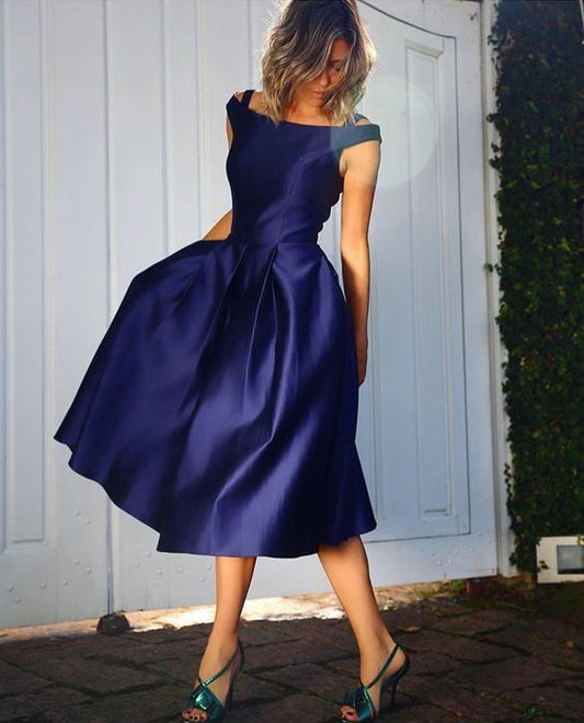 Elegant Tea-Length Short Prom Dresses Party Gowns  cg7177