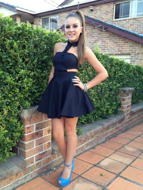 Black Halter Homecoming Dress,Mini Dress,Little Black Dress,Cheap Homecoming Dress  cg7400