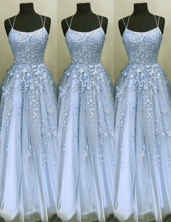 Baby Blue Prom dress. Tulle Prom Dress. prom dress 2020  cg7989