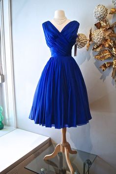 Royal Blue Short Homecoming Dress   cg9093